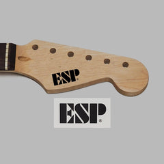ESP Waterslide Guitar Neck Headstock Decals (Set of 2)
