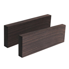 4pcs Ebony/ebony DIY musical instrument, handle wooden block 120 * 40 * 10mm(3/8"x1.5"x5")
