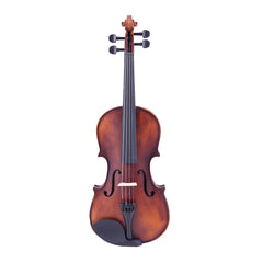 GV200 4/4 Classic Solid Wood Violin Case Bow Violin Strings Rosin Shoulder Rest Electronic Tuner