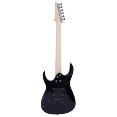 No logo Novice Entry Level 170 Electric Guitar HSH Pickup Bag Strap Paddle Rocker Cable Wrench Tool Black