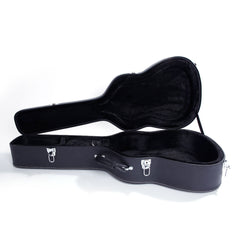 39" Classical Guitar Hard Case Microgroove Flat Black