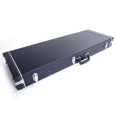 ST High Grade Electric Guitar Square Hard Case Microgroove Flat Black