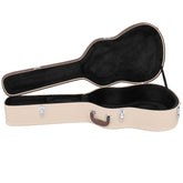 39" Classical Guitar Hard Case Microgroove Flat Beige