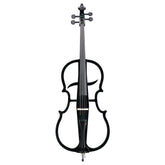 【Replace 54346321】Full Size 4/4 Electric Style Cello with Case Bow Rosin Earphone Connecting line
