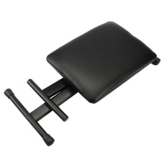 Adjustable Folding Piano Bench Stool Seat Black