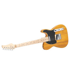 No logo Maple Fingerboard GTL Electric Guitar SS Pickup Transparent Yellow