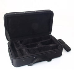 Szzzp Portable Lightweight Square Messenger Case for Clarinet Black