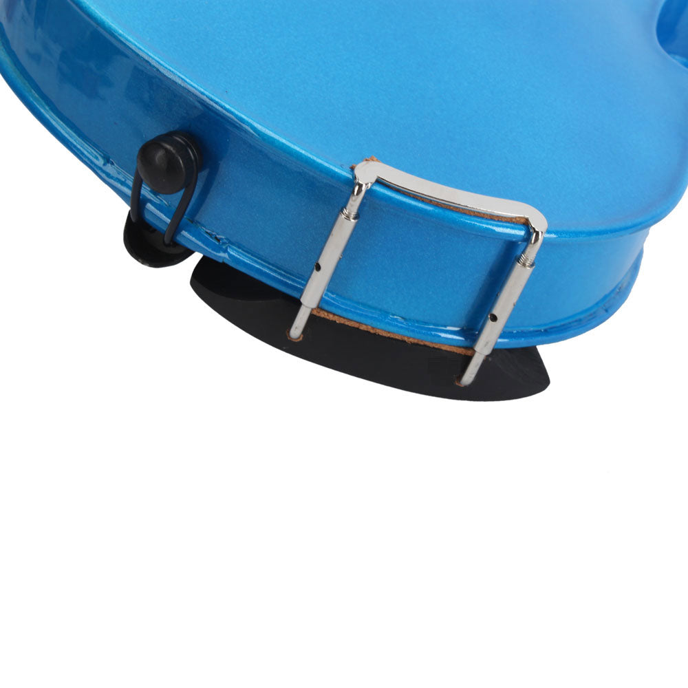 Szzzp 4/4 Acoustic Violin Case Bow Rosin Dark Blue