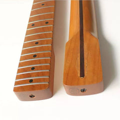 Left Hand 21 Fret Integrated Roasted Maple ST electric Guitar Neck