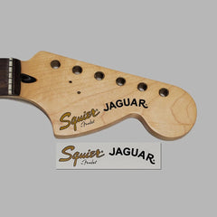 Have one to sell? Sell one like this Sell something else  Share Squier by Fender Jaguar Waterslide Guitar Neck Headstocks Decals (Set of 3)