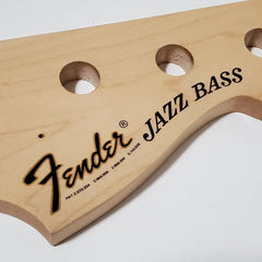 Fender Jazz Bass Waterslide Guitar Neck Headstock Decals with CS Logo (Set of 2)