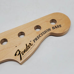 Fender Precision Bass Waterslide Guitar Headstock Decals with CS Logo (Set of 2)