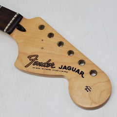 Fender 60's Jaguar Waterslide Guitar Neck Headstock Decals w/ CS Logo (Set of 2)