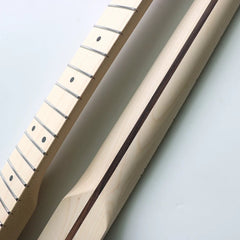 Lacquer free Canadian maple wood integrated 21Fret grade ST guitar neck