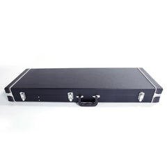 Szzzp ST High Grade Electric Guitar Square Hard Case Microgroove Flat - Black