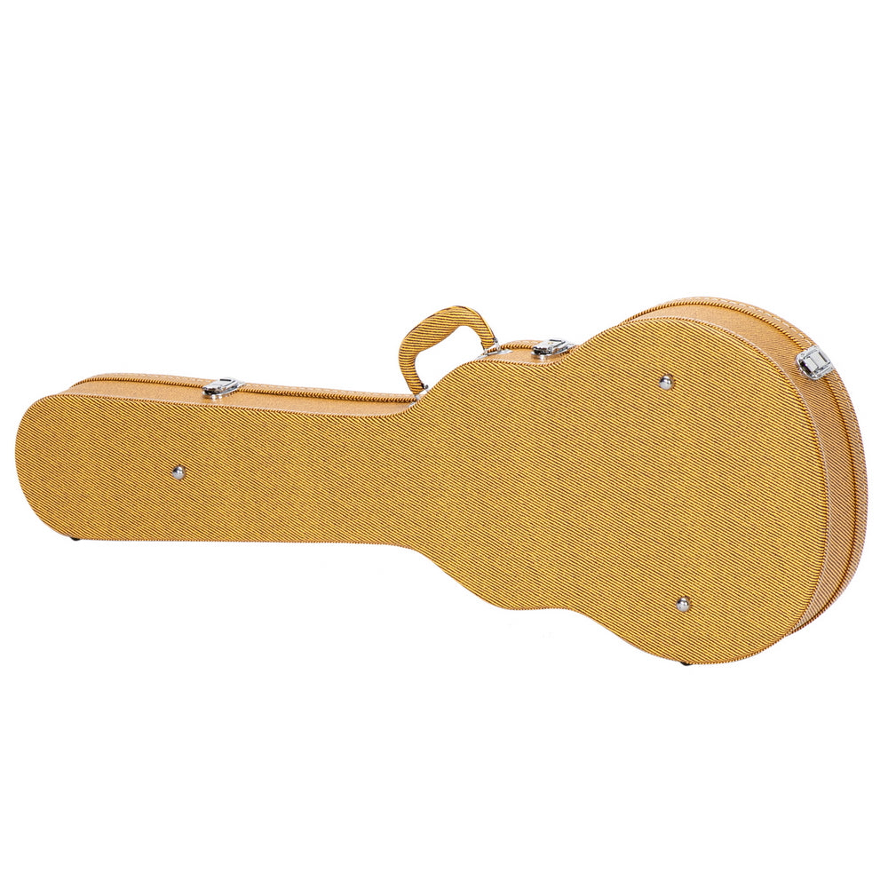 Szzzp Hard-Shell Electric Guitar Case for GLP Style Electric Guitar Bulge Surface -Yellow