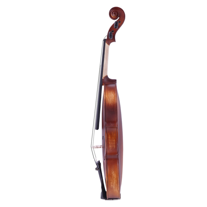 Glarry GV200 4/4 Antiqued Matte Solid Wood Violin