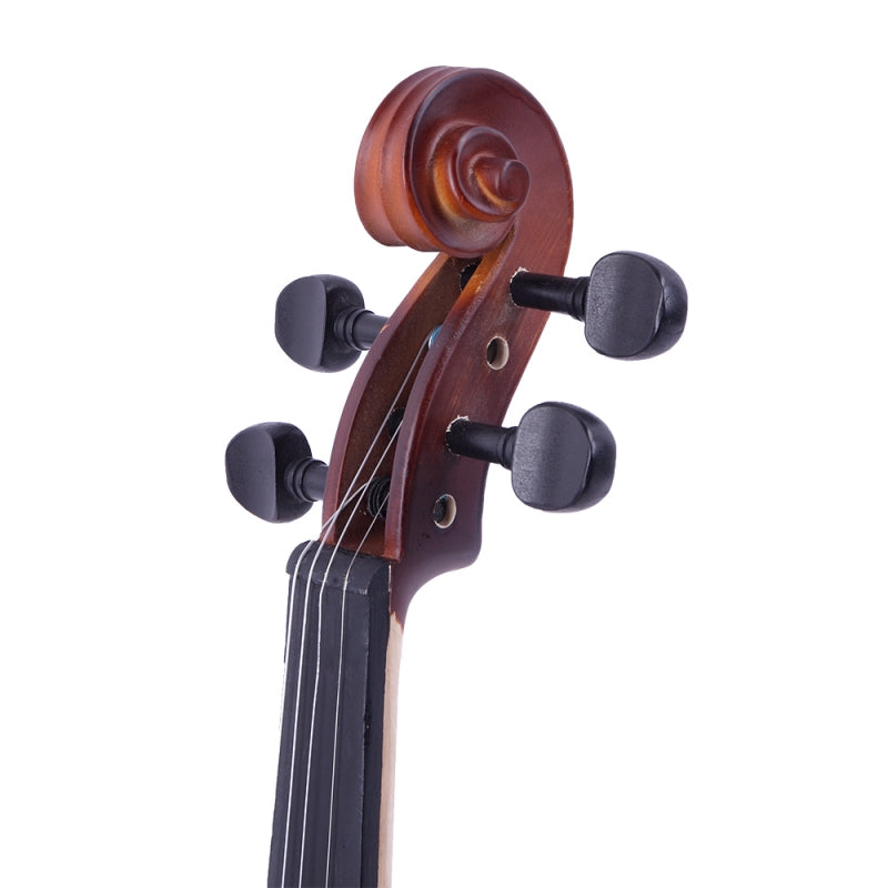 Glarry GV200 4/4 Antiqued Matte Solid Wood Violin