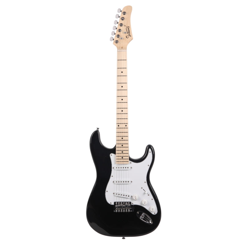 Glarry GST Maple Fingerboard Electric Guitar - Black