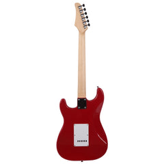 Glarry GST Maple Fingerboard Electric Guitar - Red