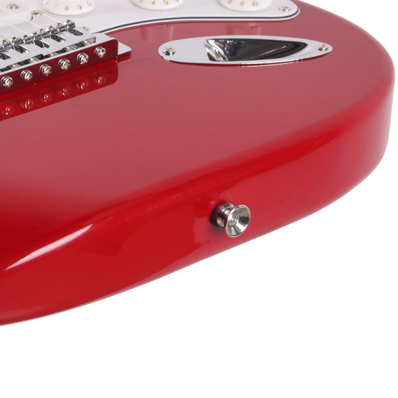 Glarry GST Maple Fingerboard Electric Guitar - Red