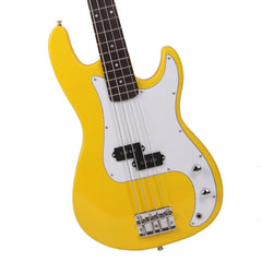 Glarry GP Electric Bass Guitar - Yellow