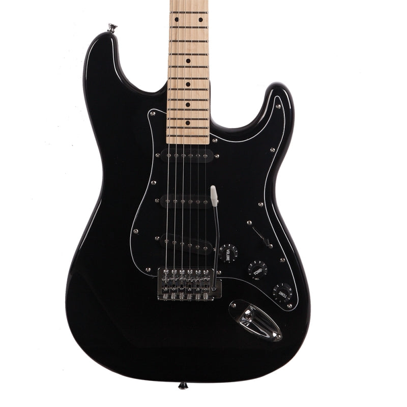 Glarry GST Electric Guitar - Black