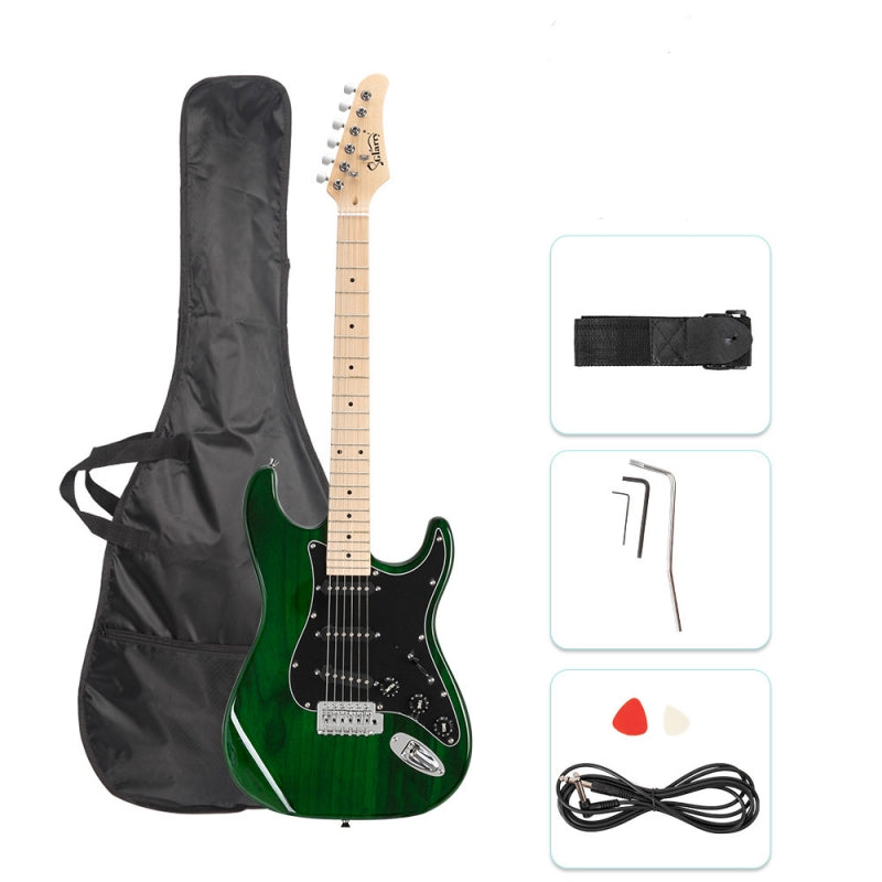 Glarry GST Electric Guitar - Green