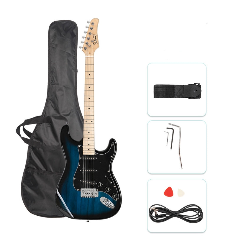 Glarry GST Electric Guitar - Blue