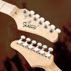 Glarry GST Electric Guitar - Blue
