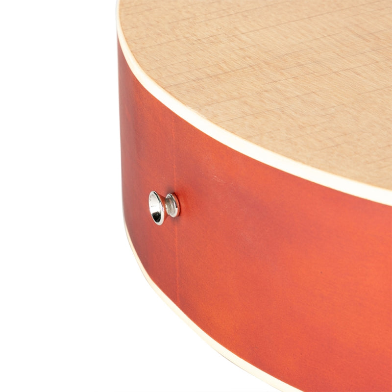 Glarry GT501 40 Inch Cutaway Auditorium Acoustic Guitar Matte Spruce Front Folk - Burlywood