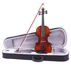 Glarry GV201 4/4 Antiqued Bright Solid Wood Violin