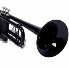 Szzzp Nickel Plating Trumpet Gloves Set Black