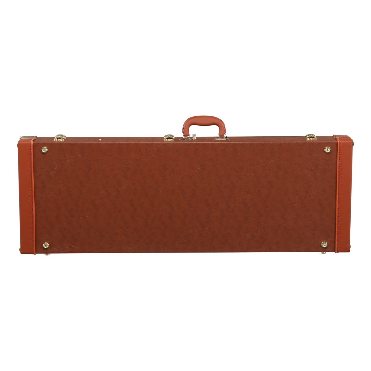 Szzzp  Electric Guitar Square PU Hard Case Fits ST TL Burning fire 170 Style Electric Guitar - Brown