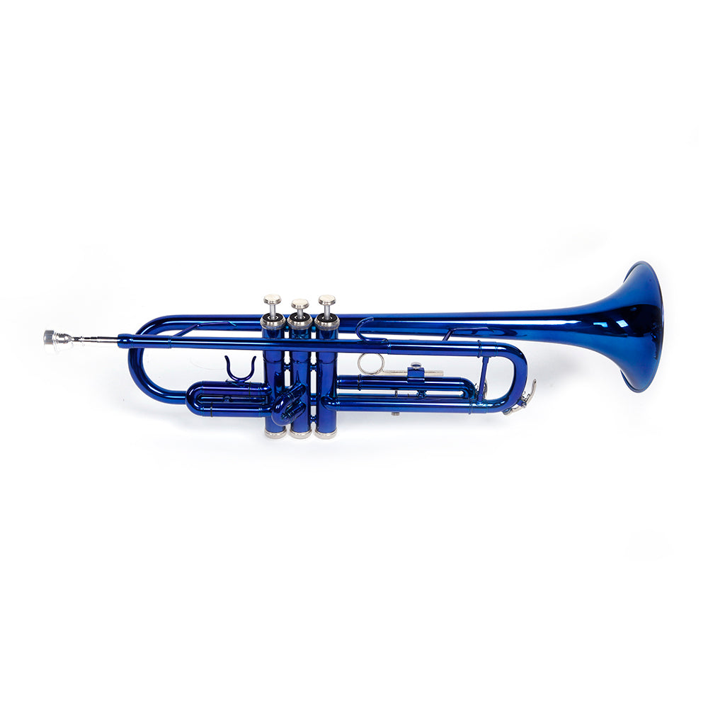Szzzp Brass B Flat Trumpet Gloves Set Blue