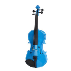 Szzzp 4/4 Acoustic Violin Case Bow Rosin Dark Blue