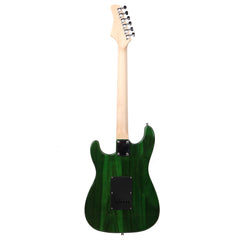 Szzzp ST Stylish Green Electric Guitar with Black Pickguard