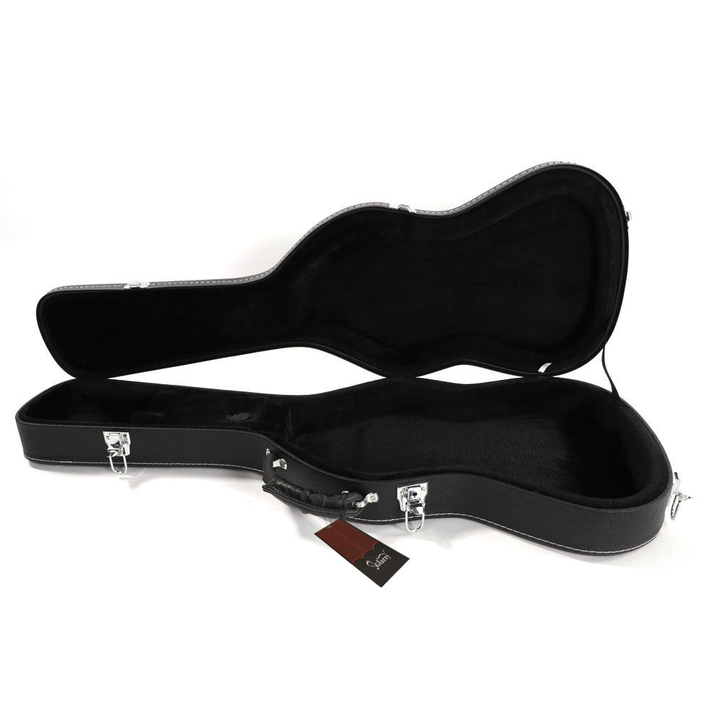 ST High Grade Electric Guitar Hard Case Microgroove Flat Surface Black