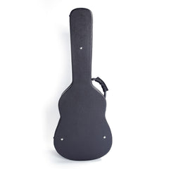 39" Classical Guitar Hard Case Microgroove Flat Black