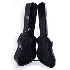 41" Folk Guitar Hardshell Carrying Case Fits Most Acoustic Guitars Microgroove Flat Black