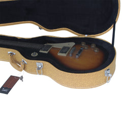 Hard-Shell Electric Guitar Case for GLP Style Electric Guitar Bulge Surface Yellow