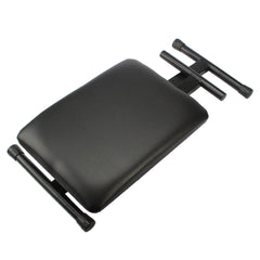 Adjustable Folding Piano Bench Stool Seat Black