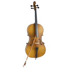 4/4 Acoustic Cello Case Bow Rosin Wood Color (Old code:86308904)
