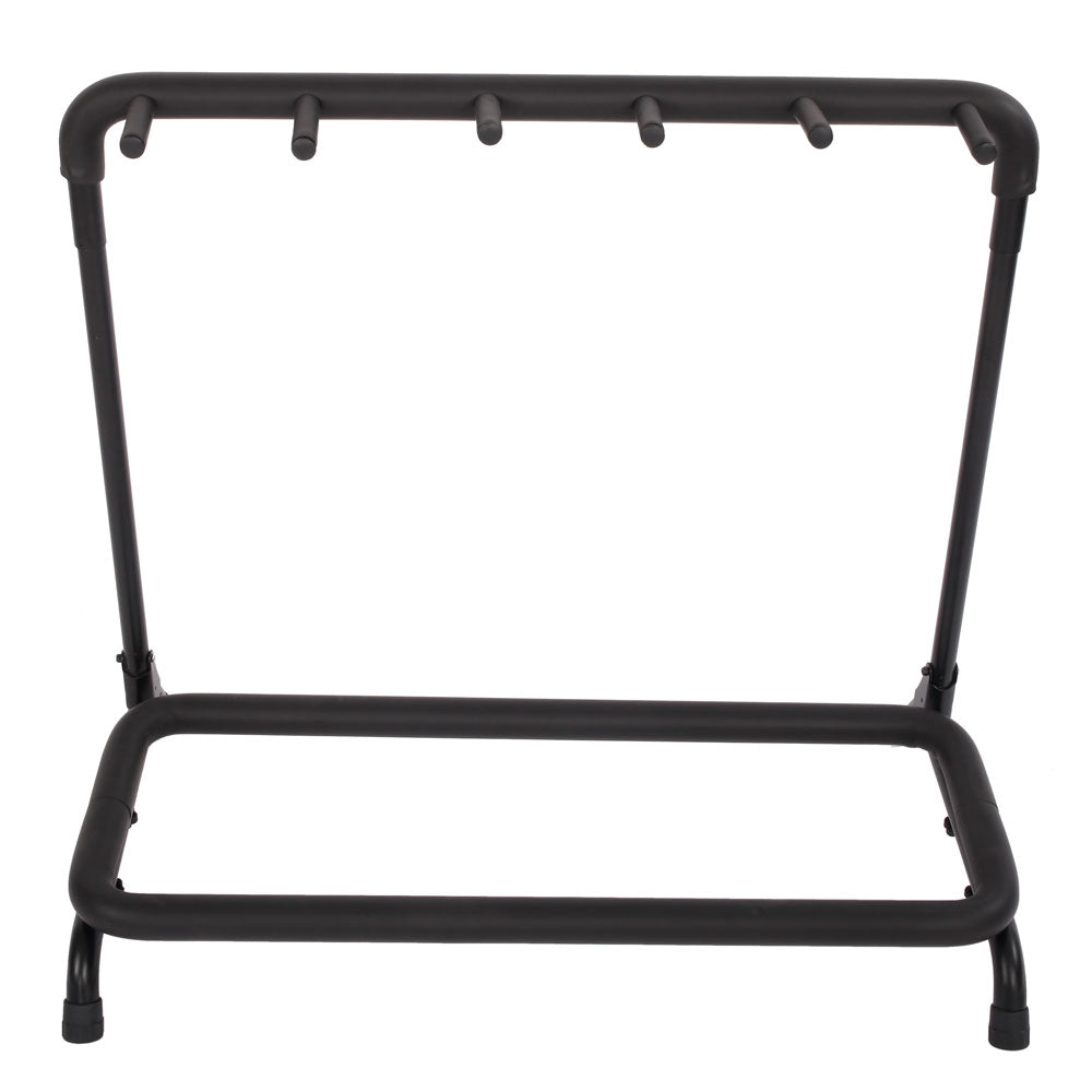 5-Slot Guitar Holder Rack Stand Black
