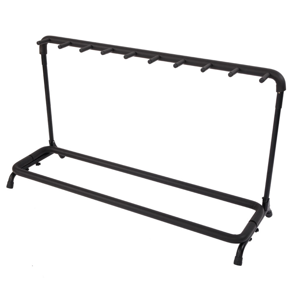 9-Slot Guitar Holder Rack Stand Black