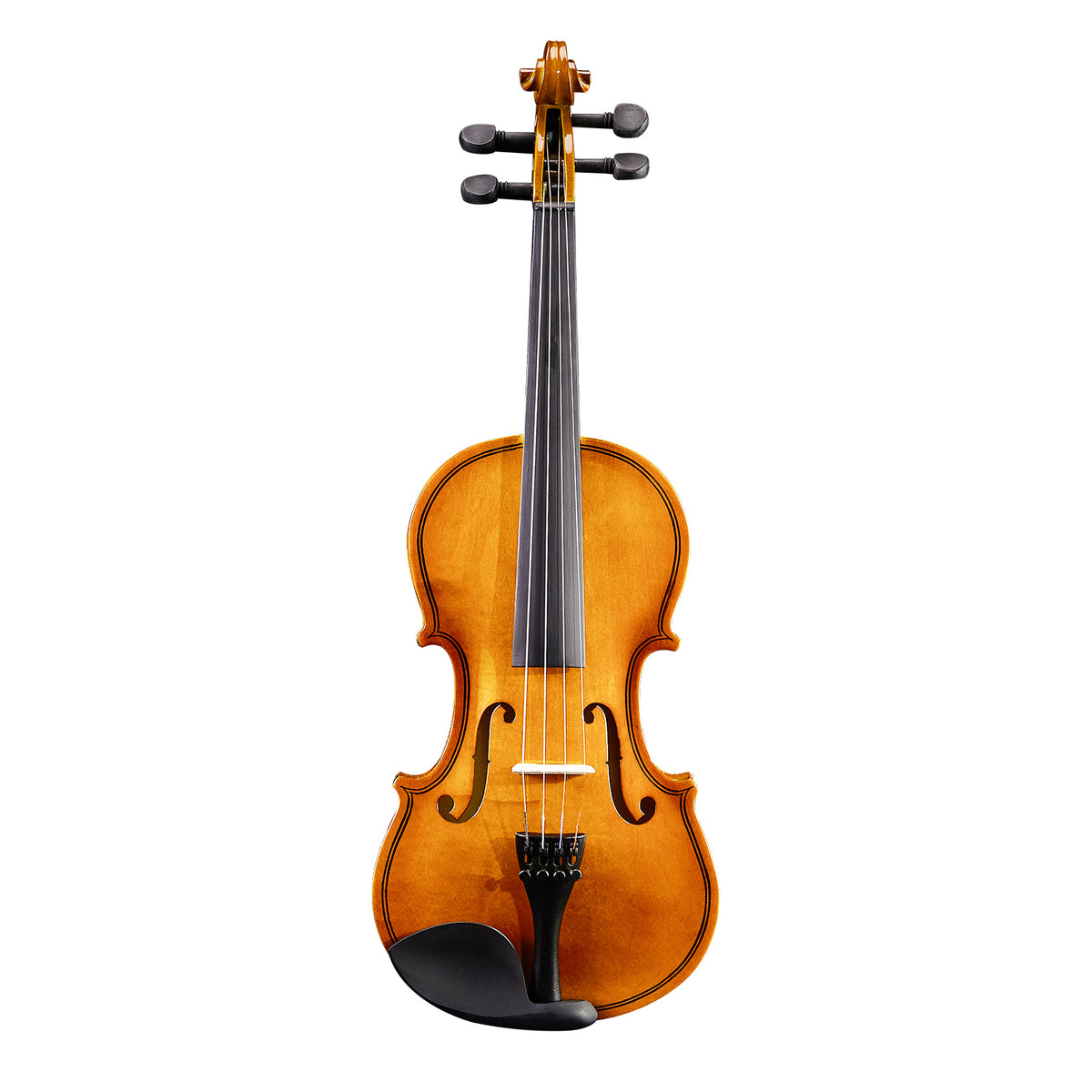 Brand new 1/2 acoustic violin  with Hard Case,Violin Bow,Shoulder Rest,Rosin,Extra Strings and Sourdine