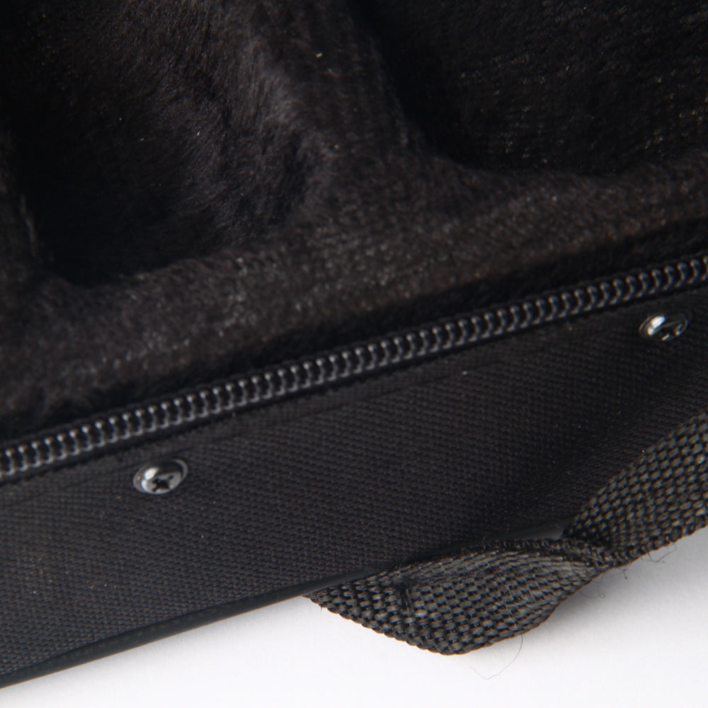 Szzzp Portable Lightweight Square Messenger Case for Clarinet Black