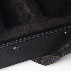 Szzzp Portable Lightweight Square Messenger Case for Clarinet Black