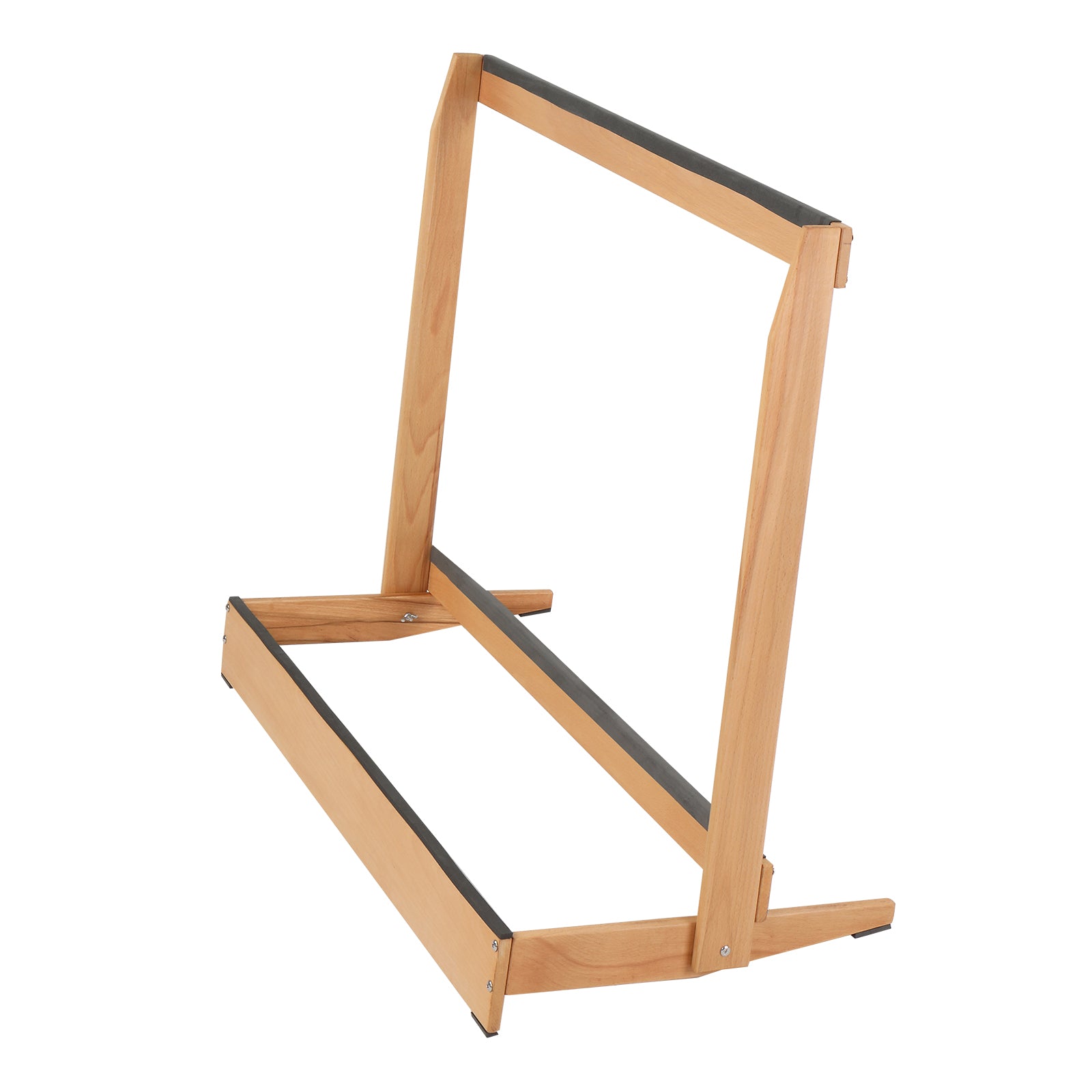 Szzzp Folding Hardwood Guitar Case Stand for Electric Guitar, Bass, or Acoustic Guitars Hard Case