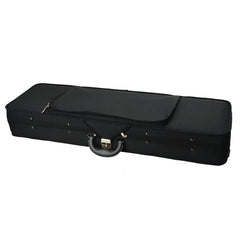 Black square violin bag with hygrometer and lock